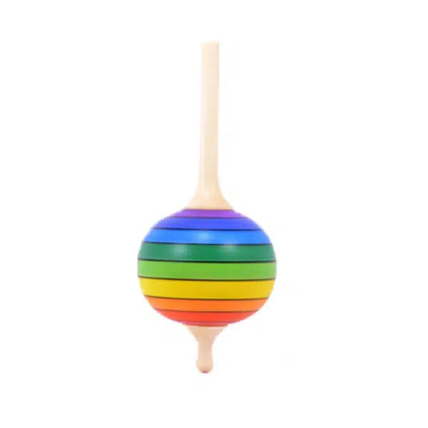 Rainbow Lolly spinning top
