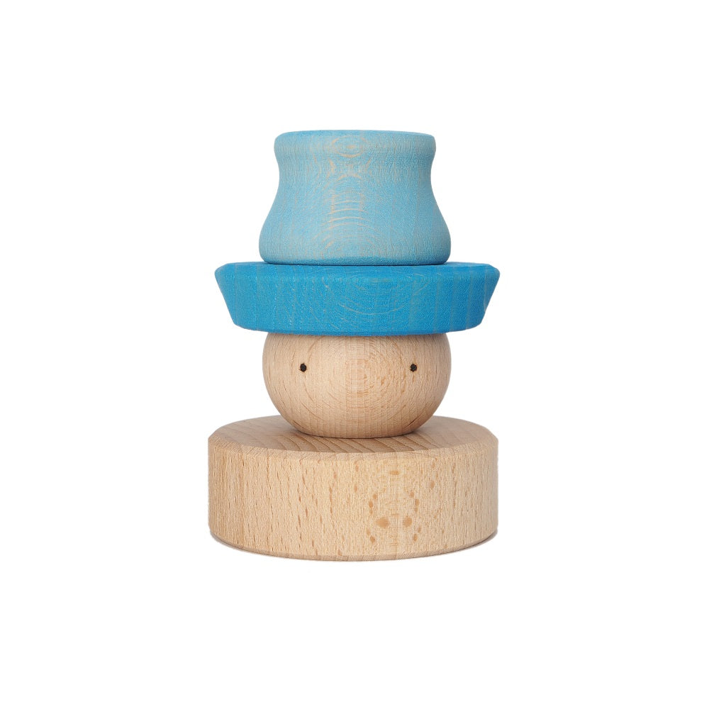 Ocamora cowpoke blue hat stacker