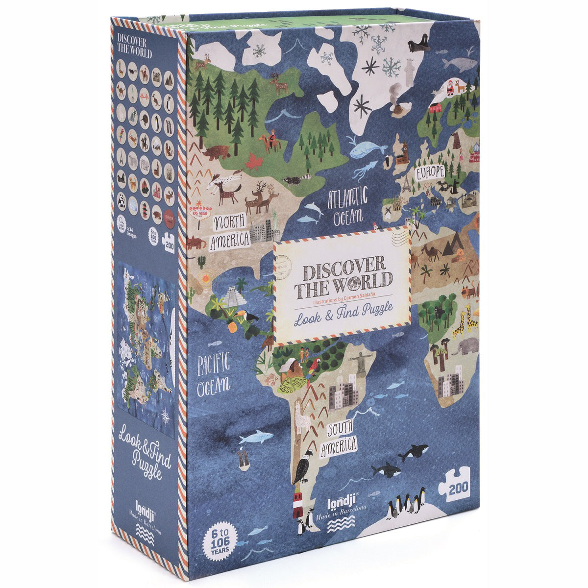 Discover the World 200 piece jigsaw puzzle