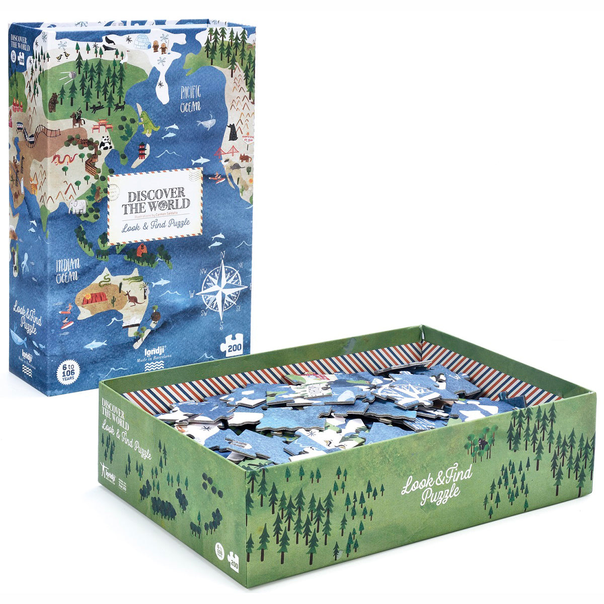 Discover the World 200 piece jigsaw puzzle