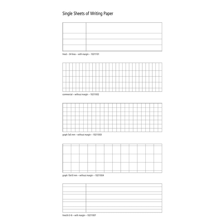 woodless looseleaf paper
