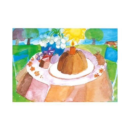 The Birthday Table postcard