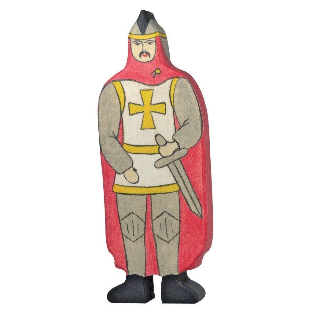 Holztiger red knight with cloak