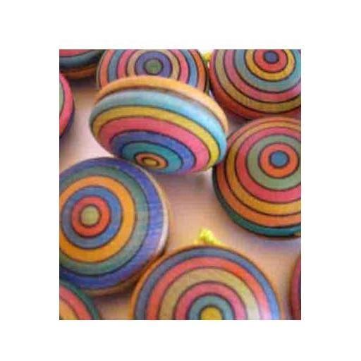 Striped yo-yo