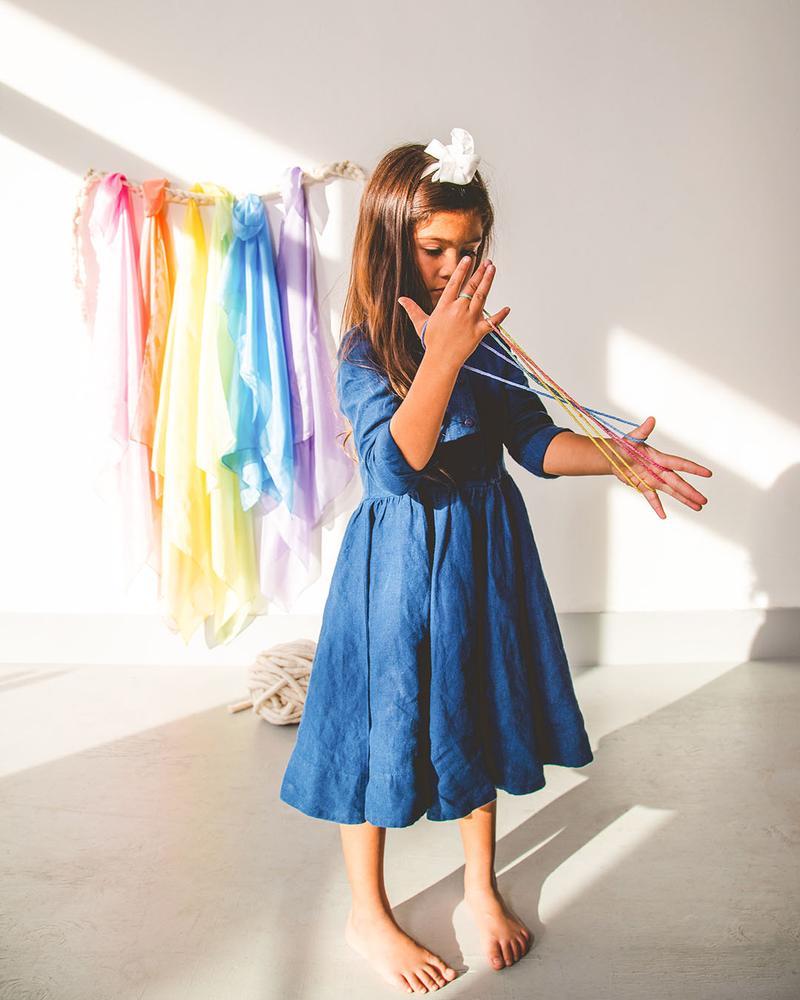 rainbow string game – Nest