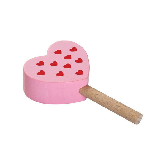 raspberry heart ice cream bar