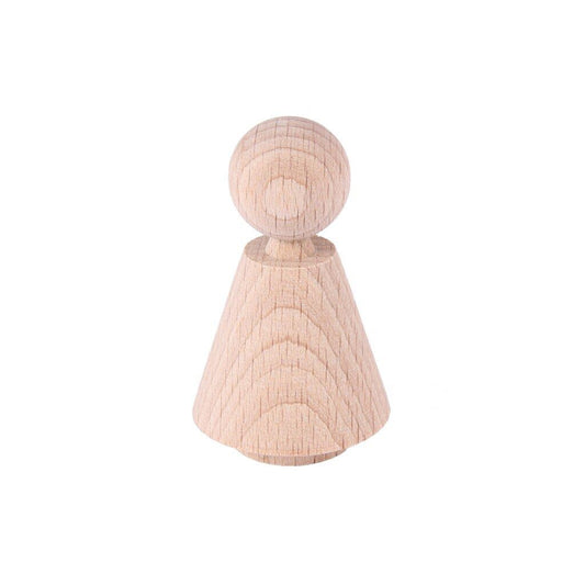 wooden figure, bevel shape