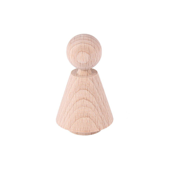 wooden figure, bevel shape