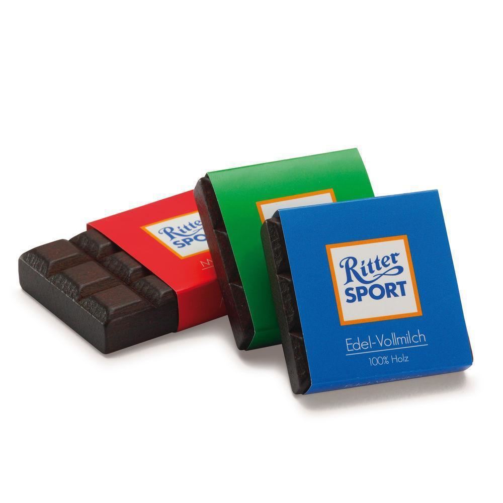Ritter Sport mini chocolate bars, set of 3