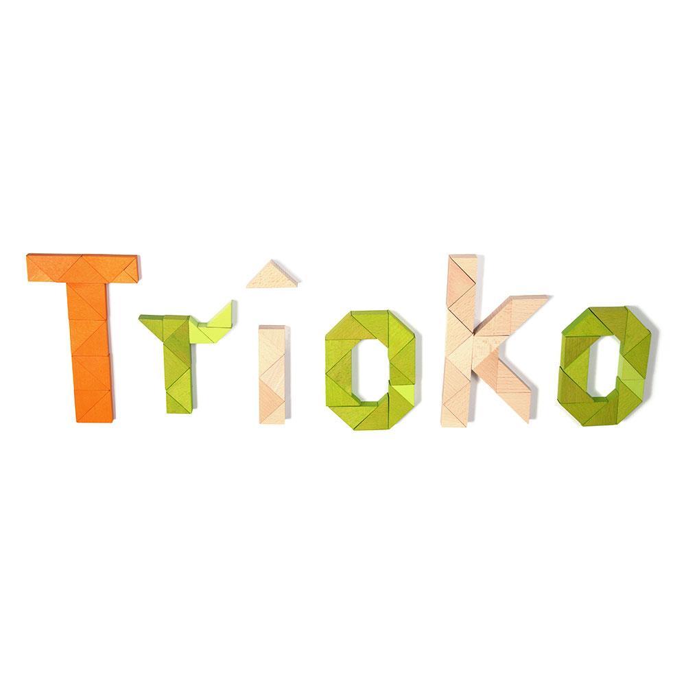 Trioko wooden triangles