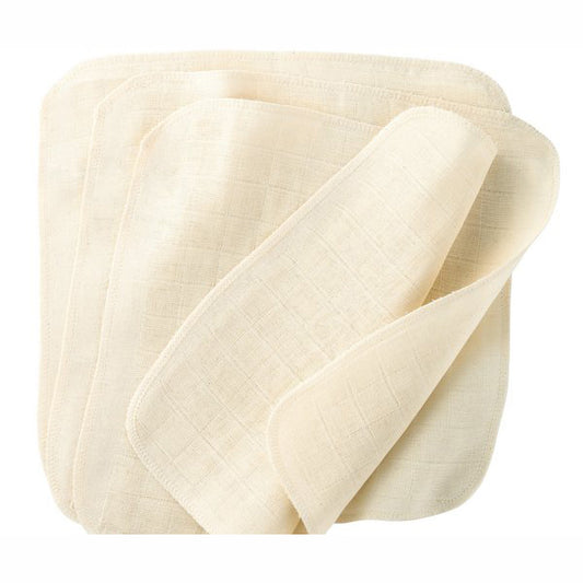 Disana organic muslin washcloths