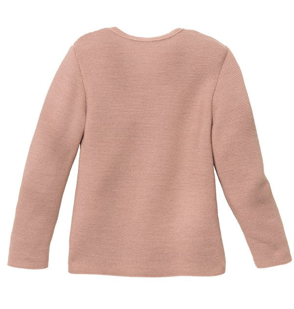 Disana organic merino left-knit sweater