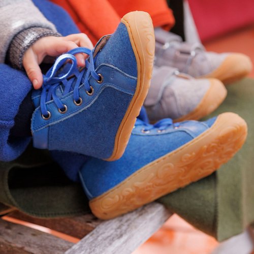 Disana organic wool felt toddler shoes
