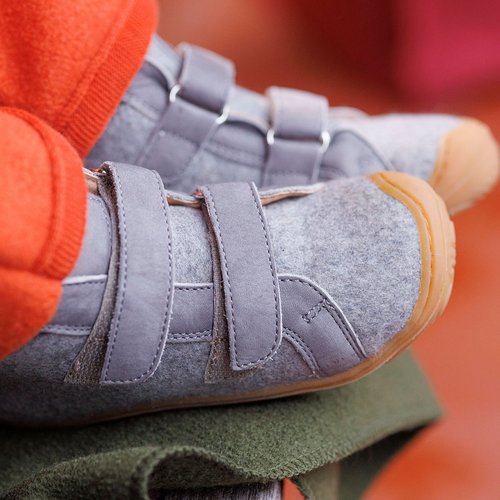 Disana organic wool felt toddler shoes