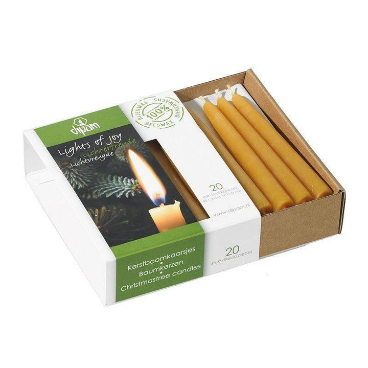 100% beeswax candles 13 mm diameter