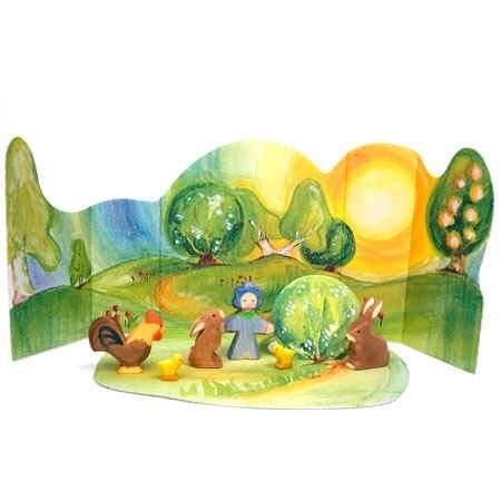 Ostheimer Easter set with diorama