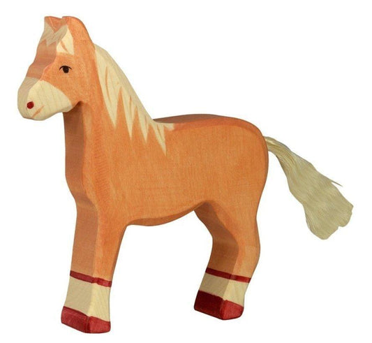 Holztiger light brown horse, standing