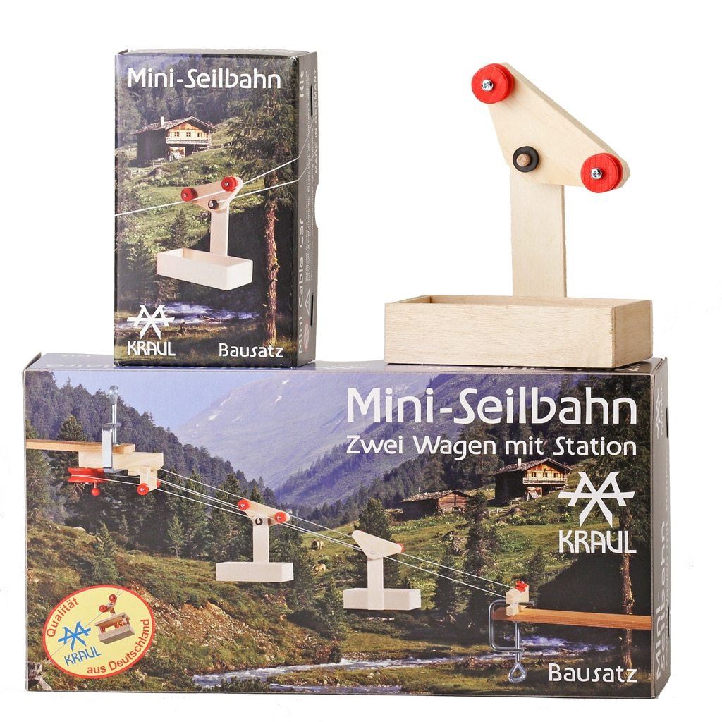 mini cable car 2-gondola kit – Nest