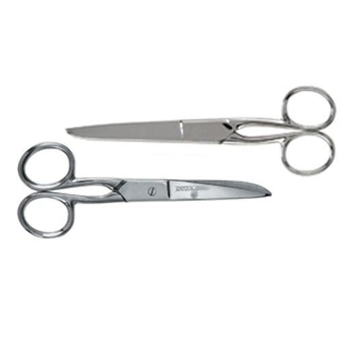 long scissors, sharp tip