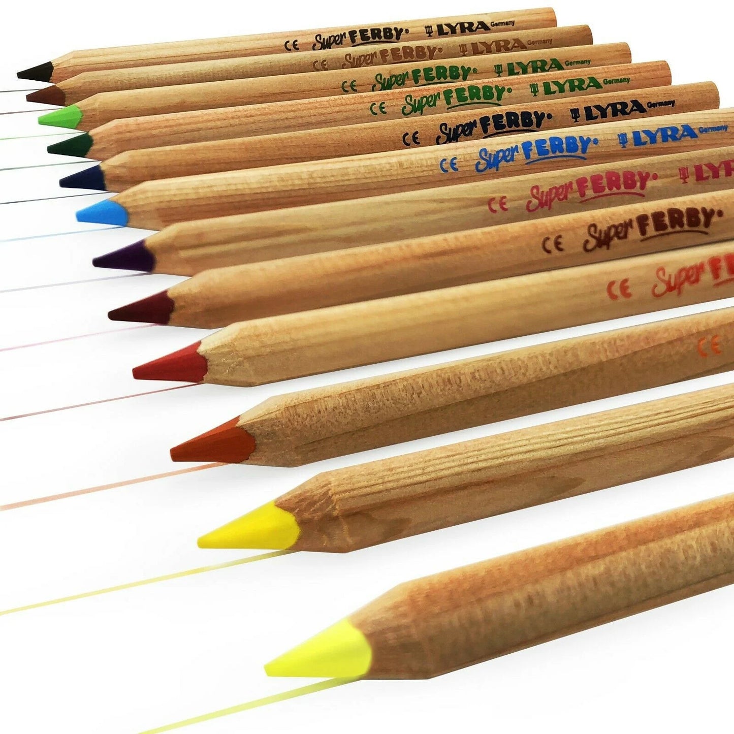 Lyra Waldorf Selection Super Ferby Colored Pencil Assortments (FG6