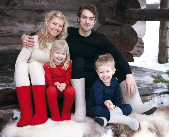 child's organic merino wool long underpants