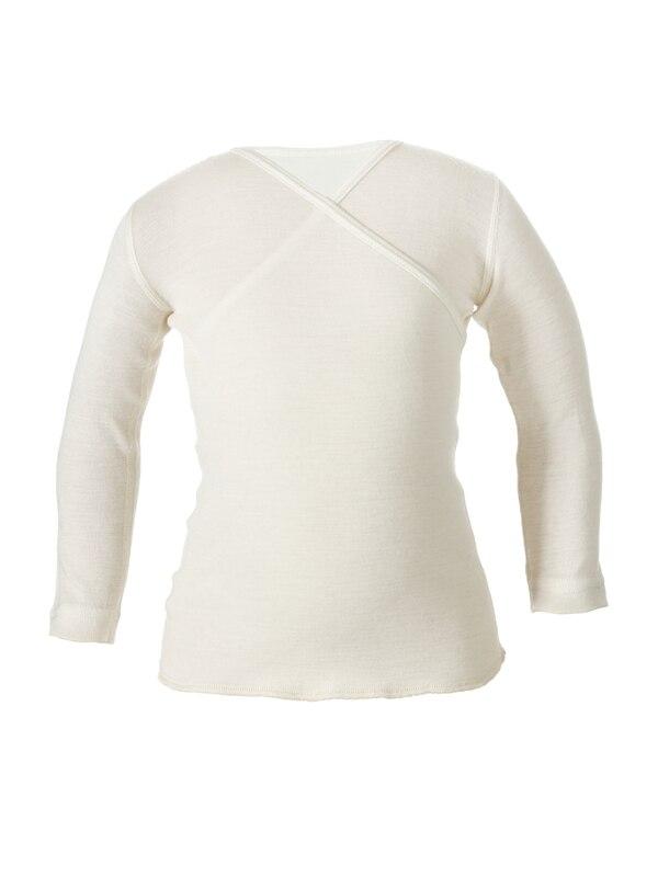 silkwool blend baby shirt