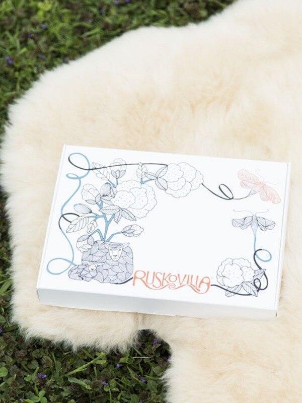 Ruskovilla silkwool baby set