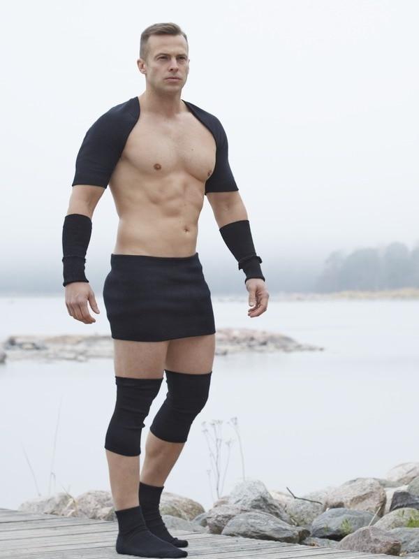 organic merino wool knee warmers (special order)