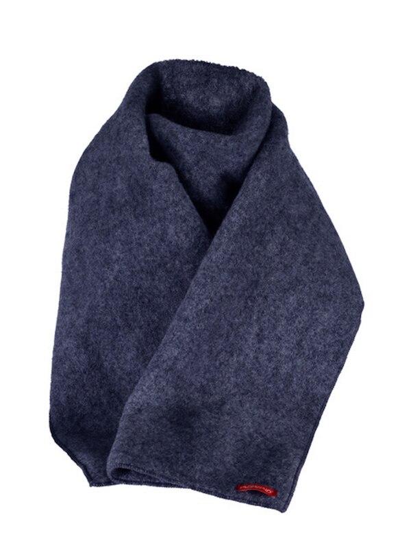 Ruskovilla wool fleece scarf, anthracite