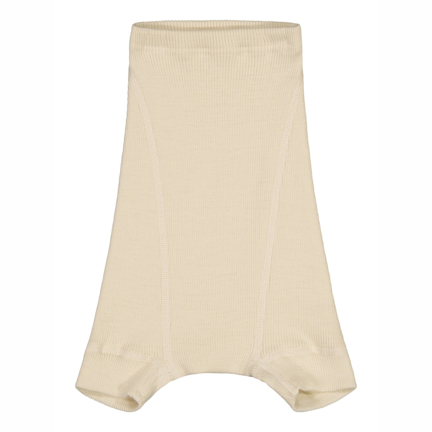 organic merino wool nappy pant, short leg