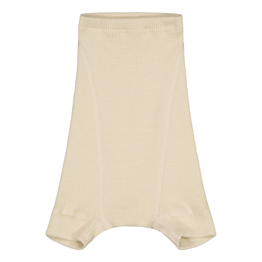 organic merino wool nappy pant, short leg