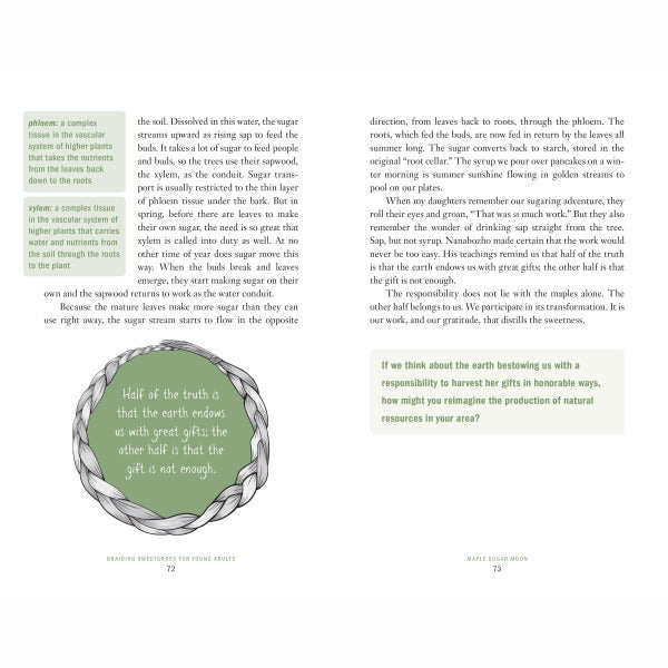 Braiding Sweetgrass for Young Adults